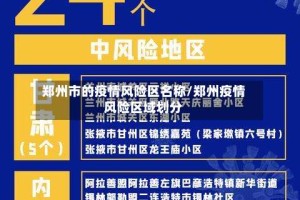 郑州市的疫情风险区名称/郑州疫情风险区域划分