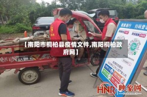 【南阳市桐柏县疫情文件,南阳桐柏政府网】