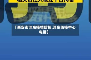 【西安市沣东疫情防控,沣东防疫中心电话】