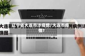 辽宁省大连市沙疫情/大连市疫情?