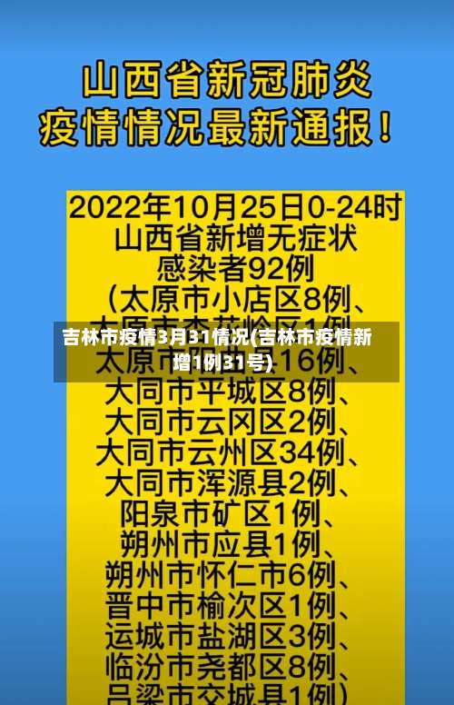 吉林市疫情3月31情况(吉林市疫情新增1例31号)-第3张图片