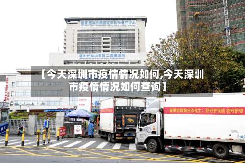 【今天深圳市疫情情况如何,今天深圳市疫情情况如何查询】-第2张图片